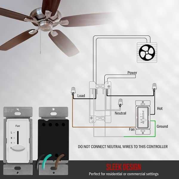 hunter 3 speed fan switch wiring diagram