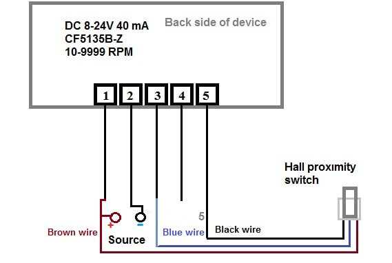 rpm gauge wiring diagram