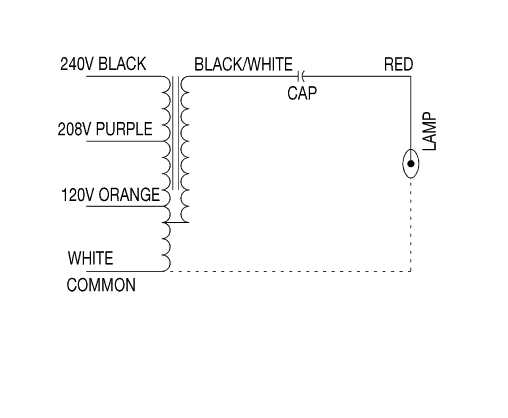 ballast diagram wiring