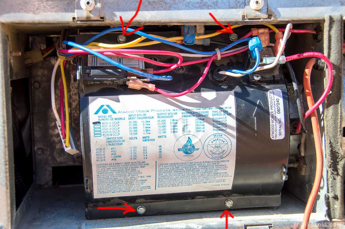 atwood furnace wiring diagram