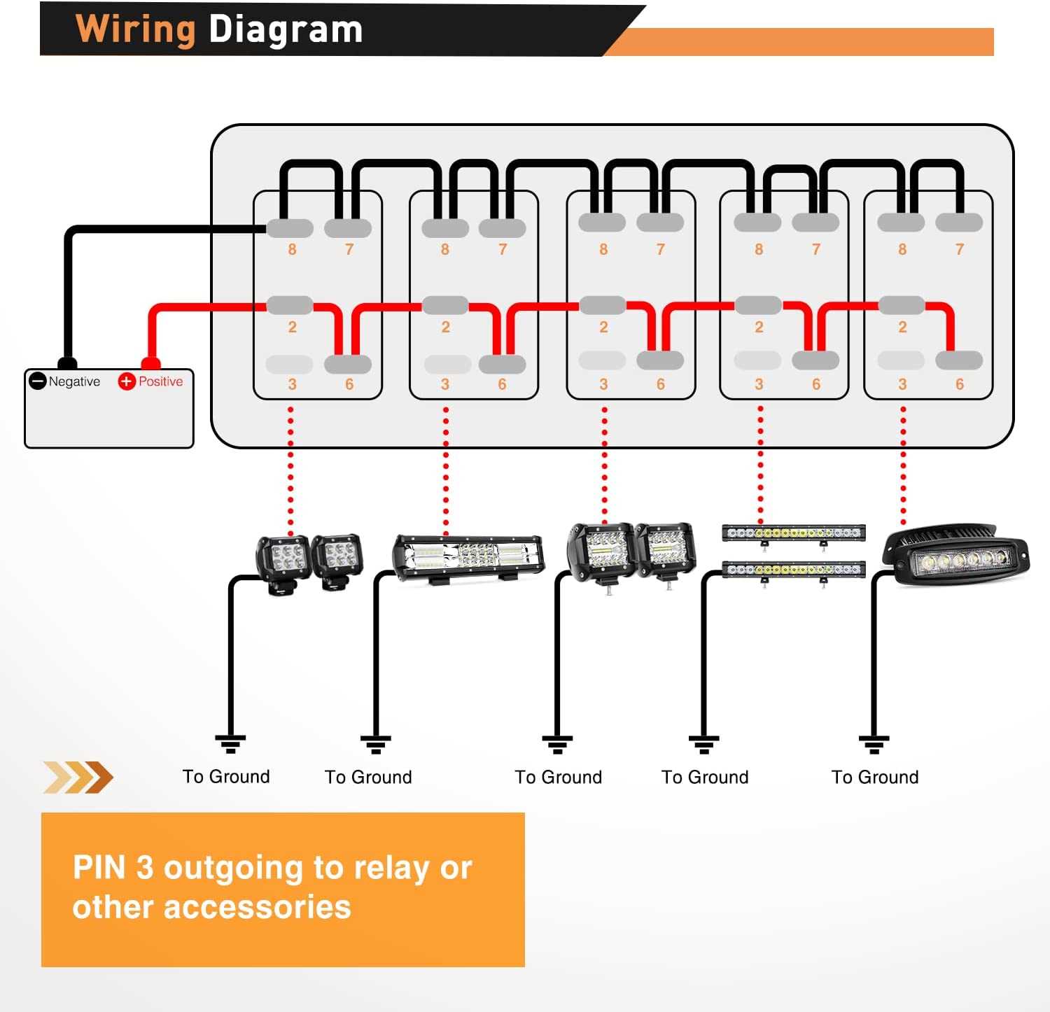 switch panel wiring diagram 12v