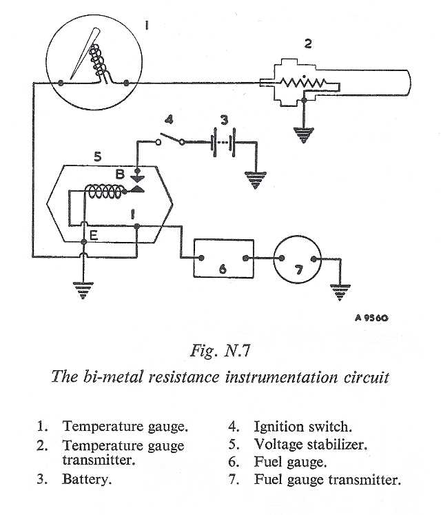 3 wire fuel gauge wiring diagram