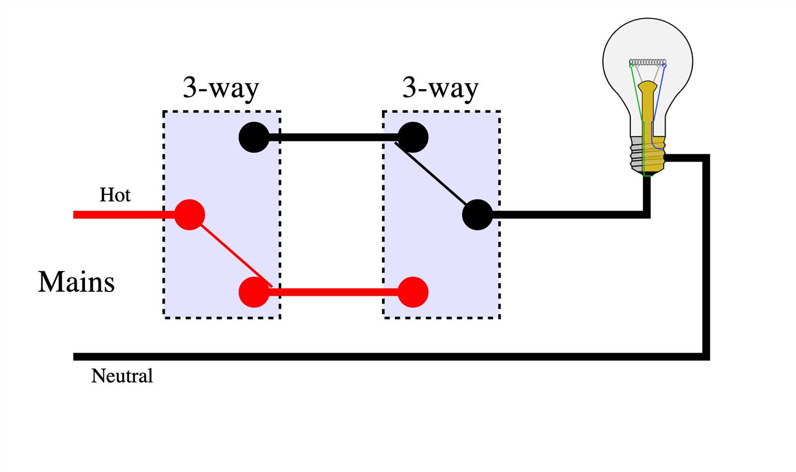 schematic wiring diagram 3 way switch