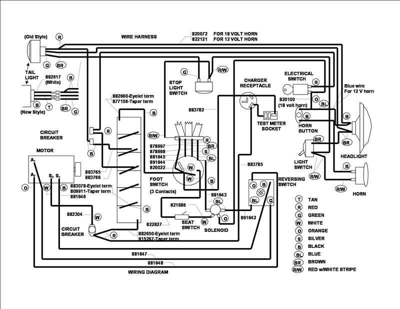 wiring diagram club car 36 volt