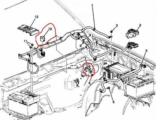 silverado dual battery wiring diagram