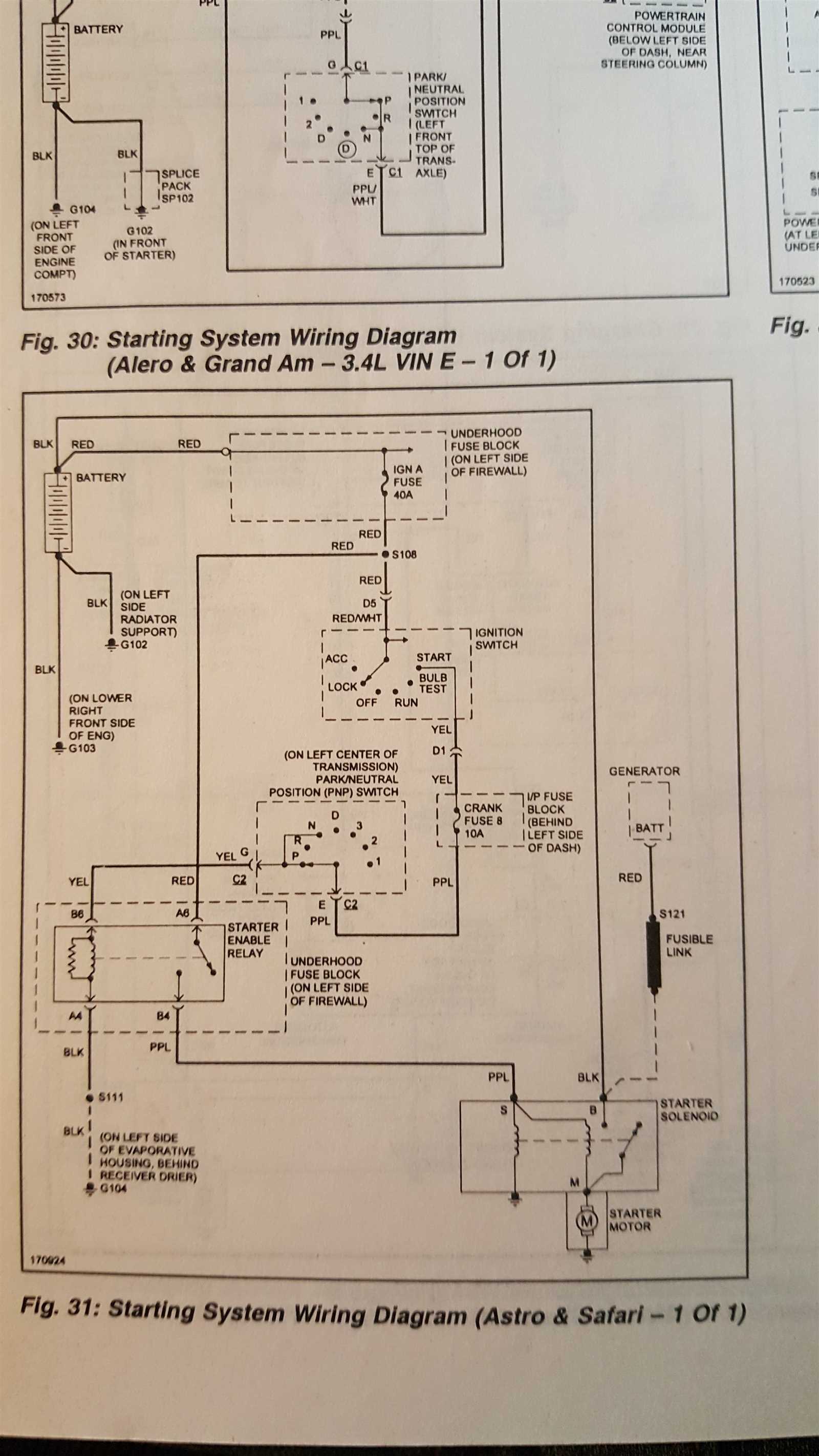 simple chevy 350 starter wiring diagram