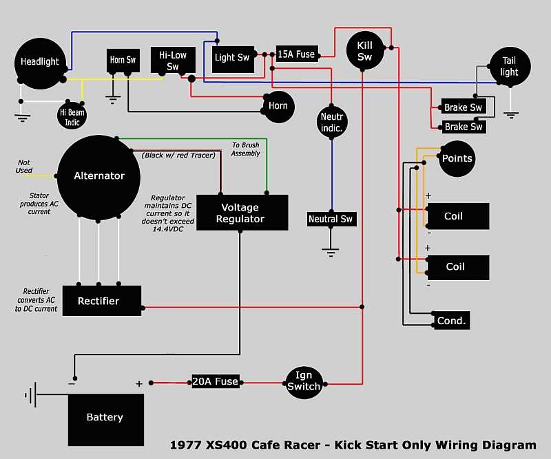 simple chopper wiring diagram