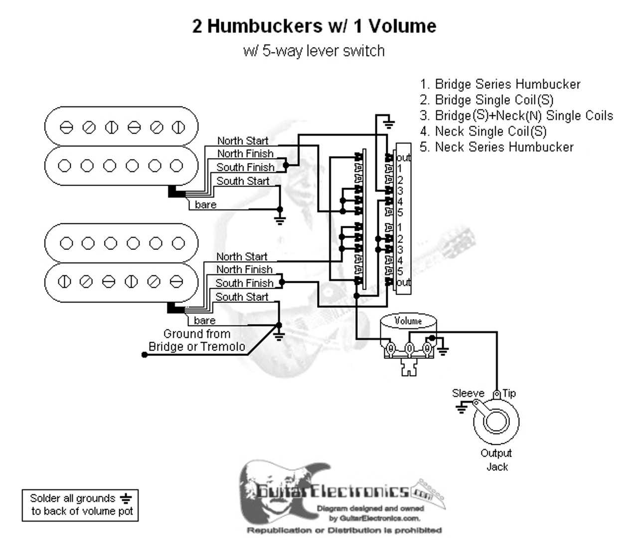 single way switch wiring diagram