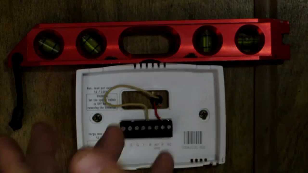 2 wire thermostat wiring diagram