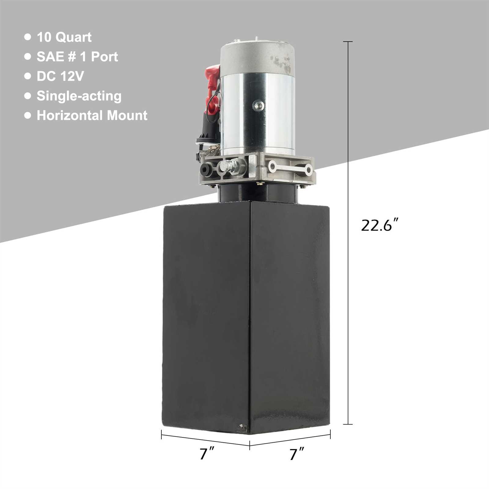 solenoid single acting hydraulic pump wiring diagram