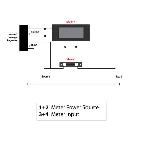 12 volt amp meter wiring diagram