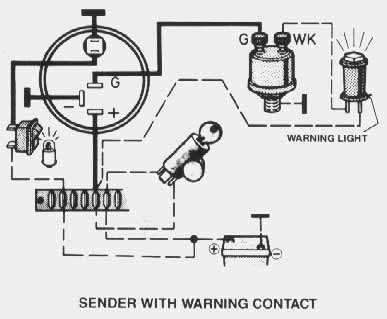 wiring diagram for oil pressure switch