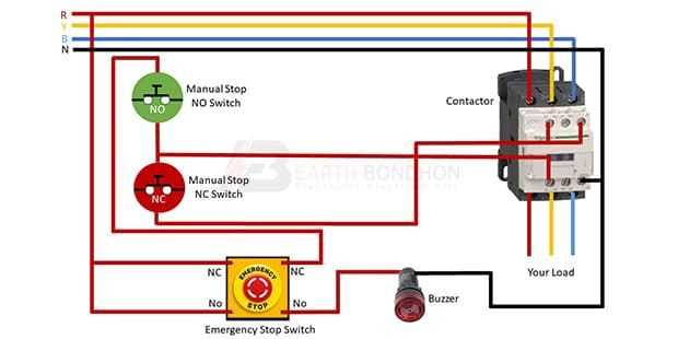 start stop station wiring diagram