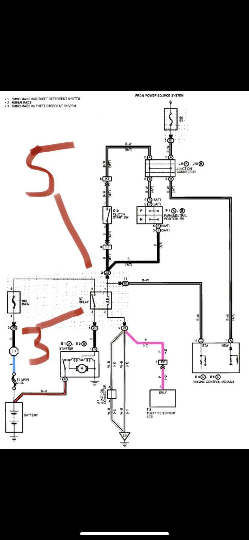 starter motor wiring diagram with relay