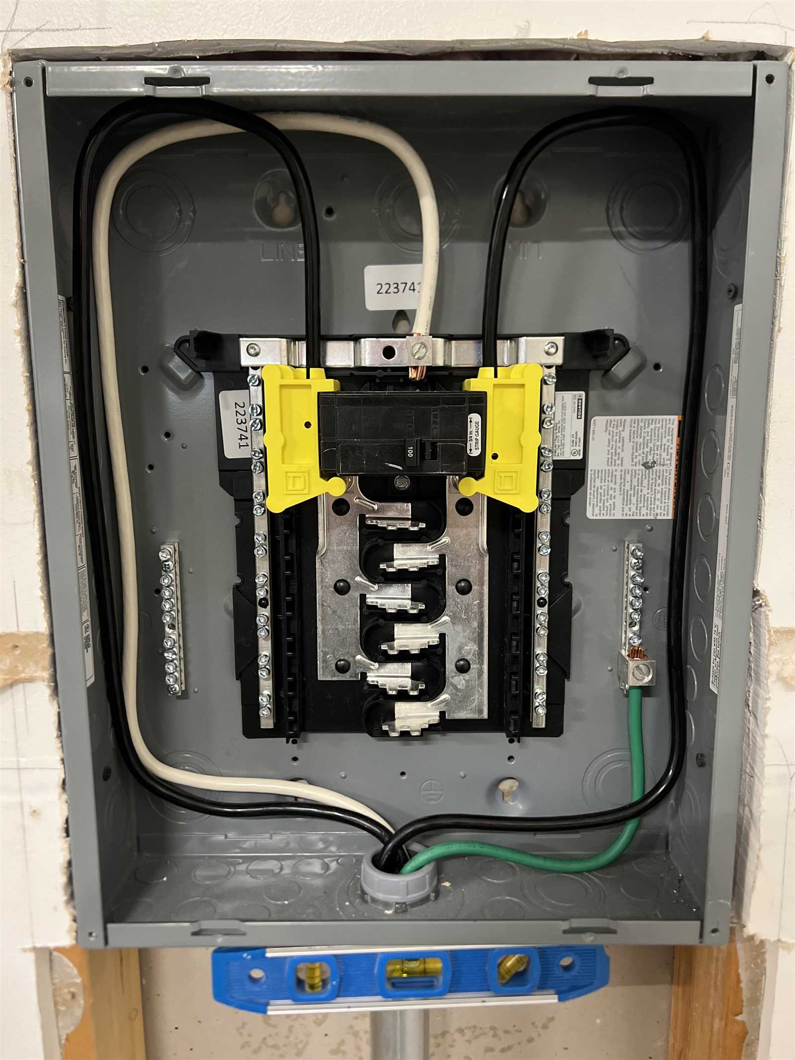 garage sub panel wiring diagram