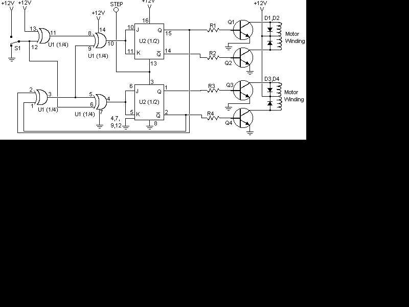 step motor wiring diagram