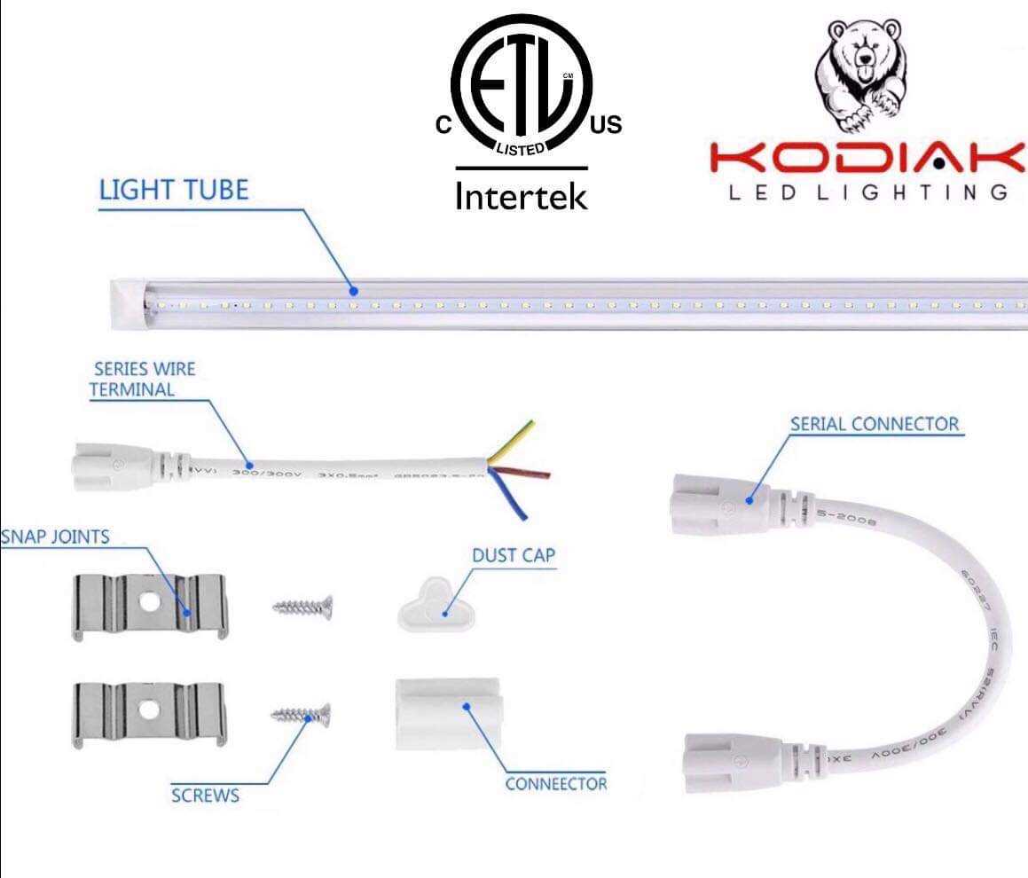 led shop light wiring diagram