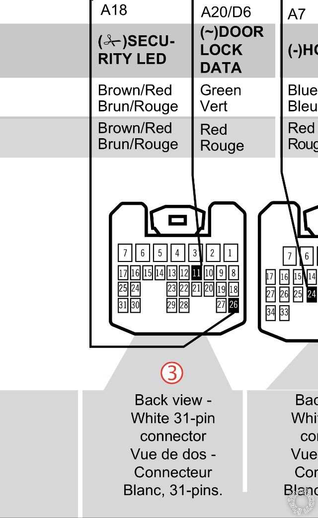 subaru wiring diagram color codes