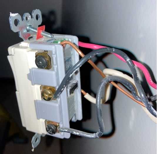 switch outlet combo wiring diagram