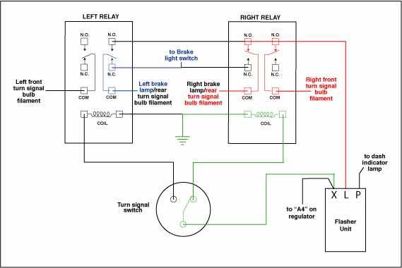 3 wire turn signal wiring diagram