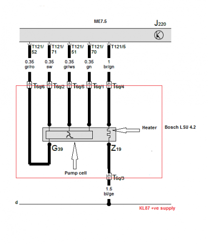 5 wire oxygen sensor wiring diagram