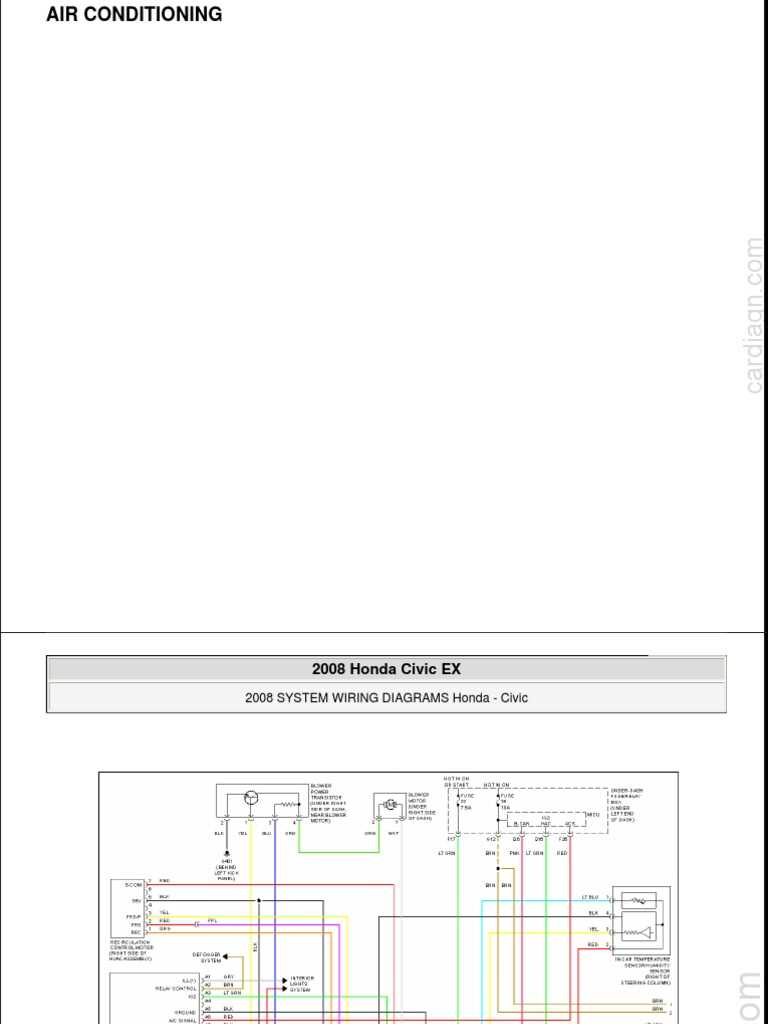 2007 honda civic radio wiring diagram