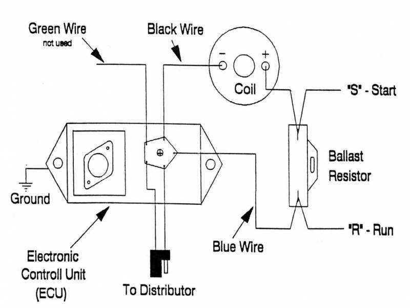 points distributor wiring diagram