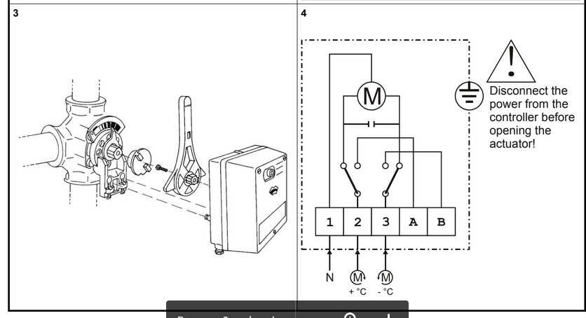 4 wire actuator wiring diagram