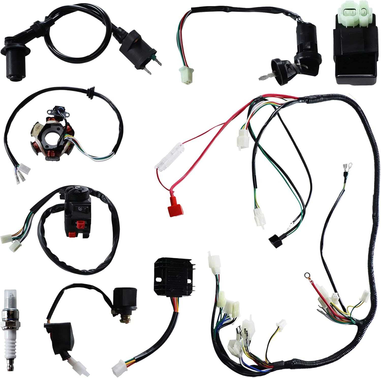 ignition switch gy6 150cc cdi wiring diagram