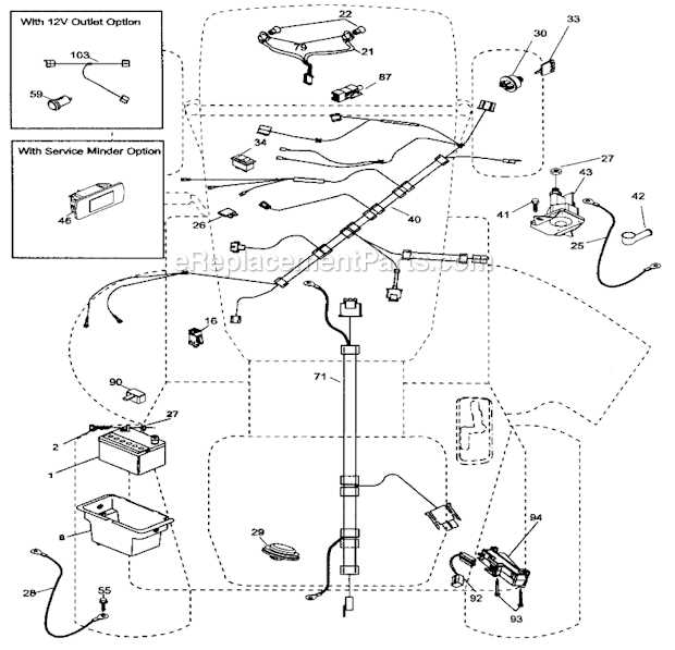 schematic craftsman lawn tractor wiring diagram