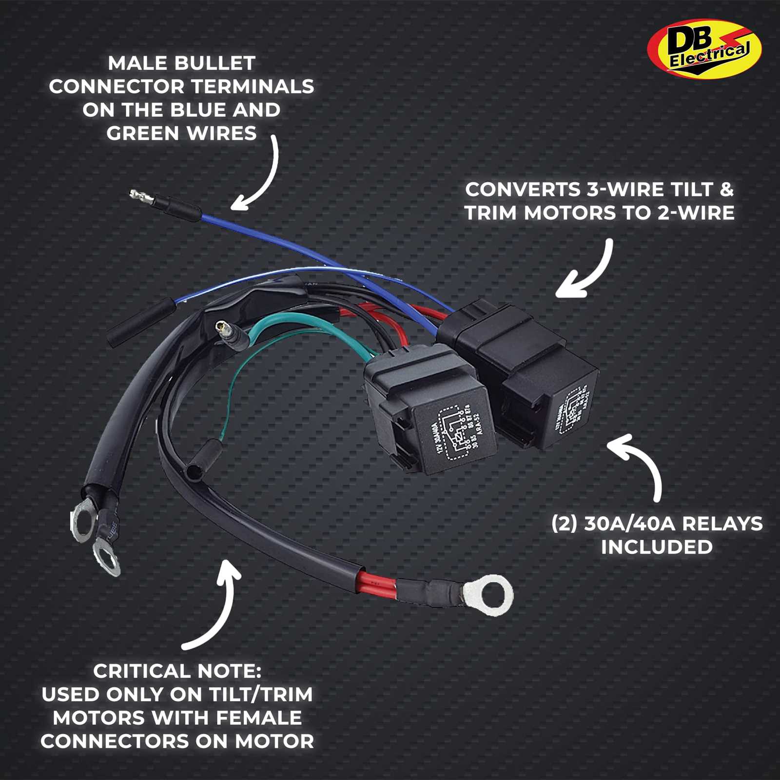 trim motor wiring 3 wire tilt trim diagram