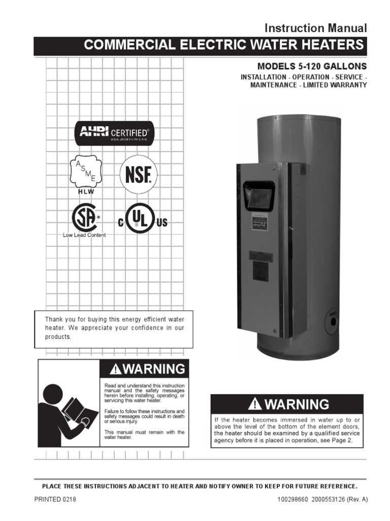 wiring diagram for ao smith water heaters