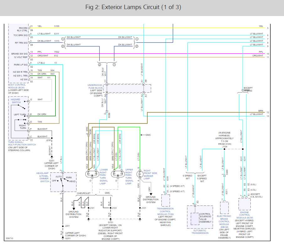 2002 chevy silverado tail light wiring diagram