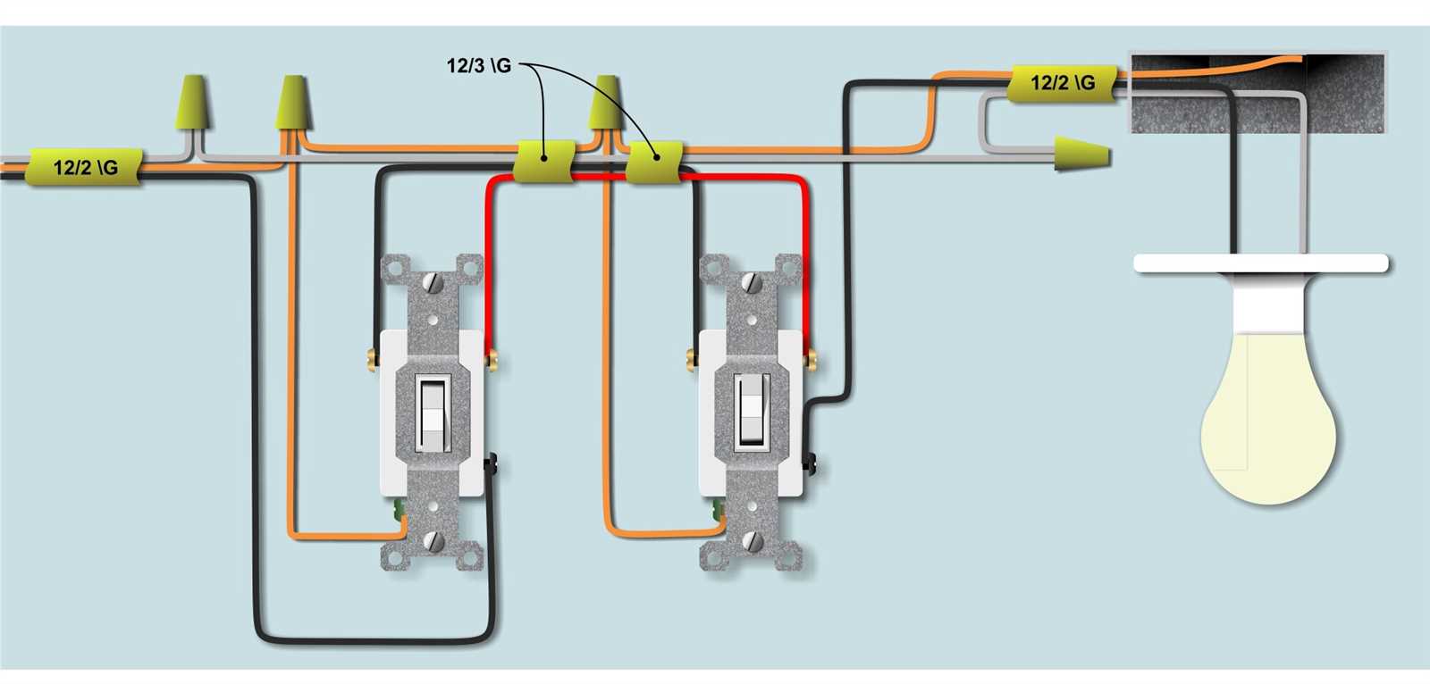 three way switch wiring diagram