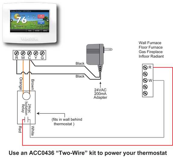 wall heater thermostat wiring diagram