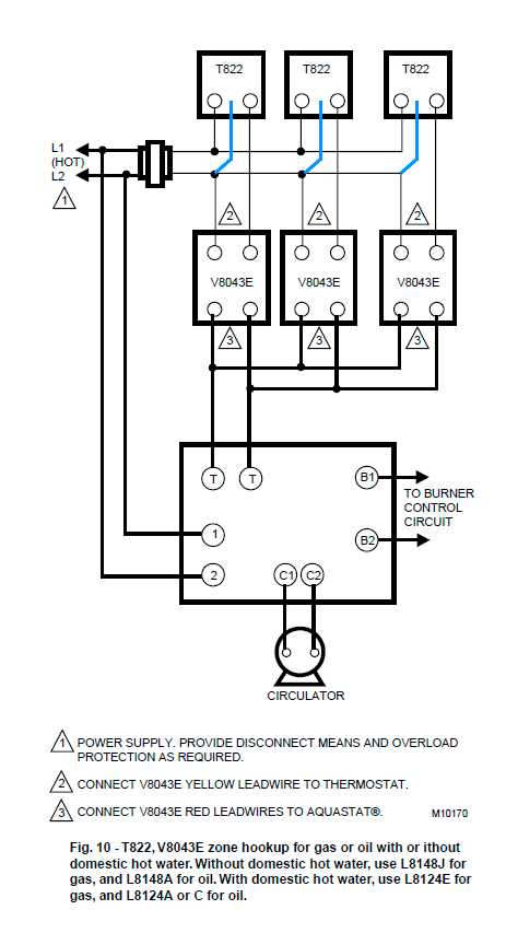 wiring zone valves diagram