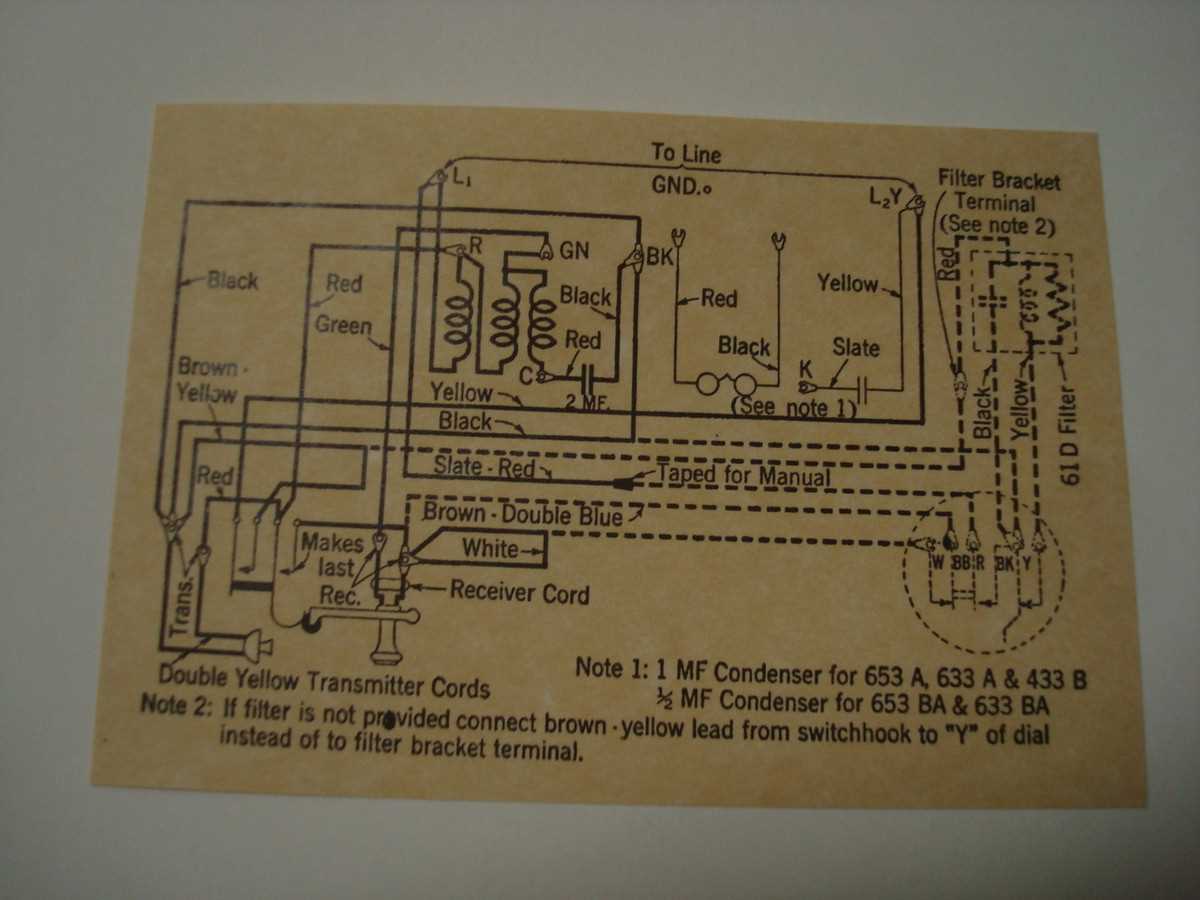 old phone wiring diagram