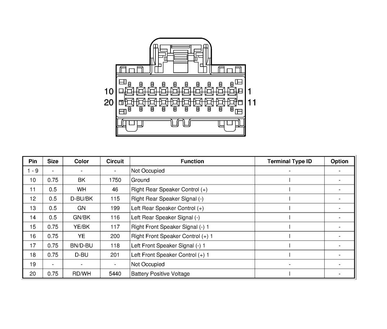 2014 chevy cruze radio wiring diagram