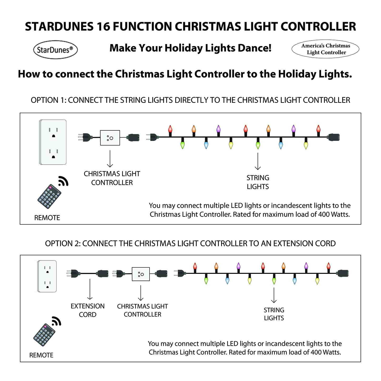 diagram of christmas light wiring