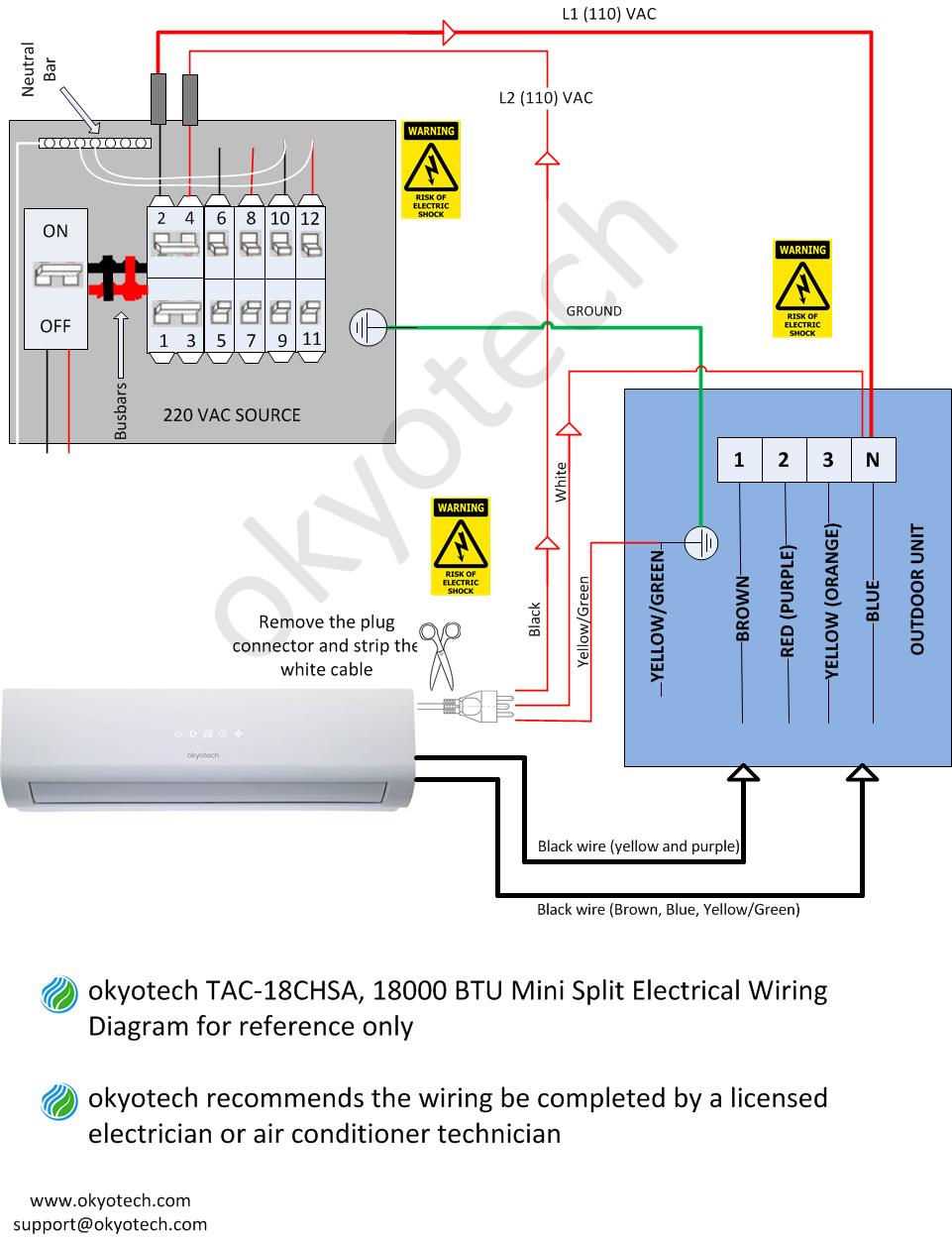 air conditioning wiring diagram