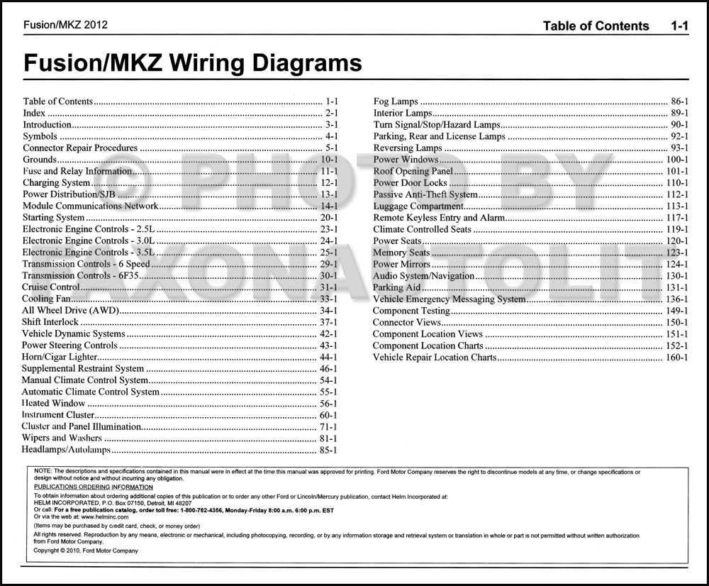 2012 ford fusion radio wiring diagram