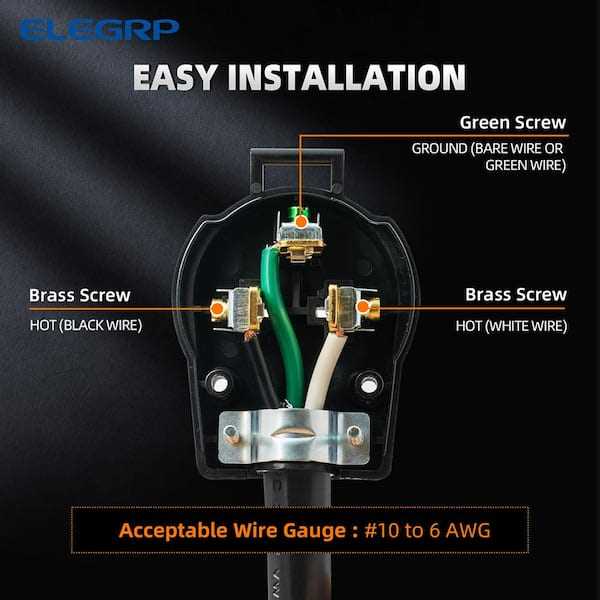 power plug wiring diagram