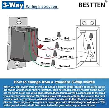 lutron caseta 3 way dimmer wiring diagram