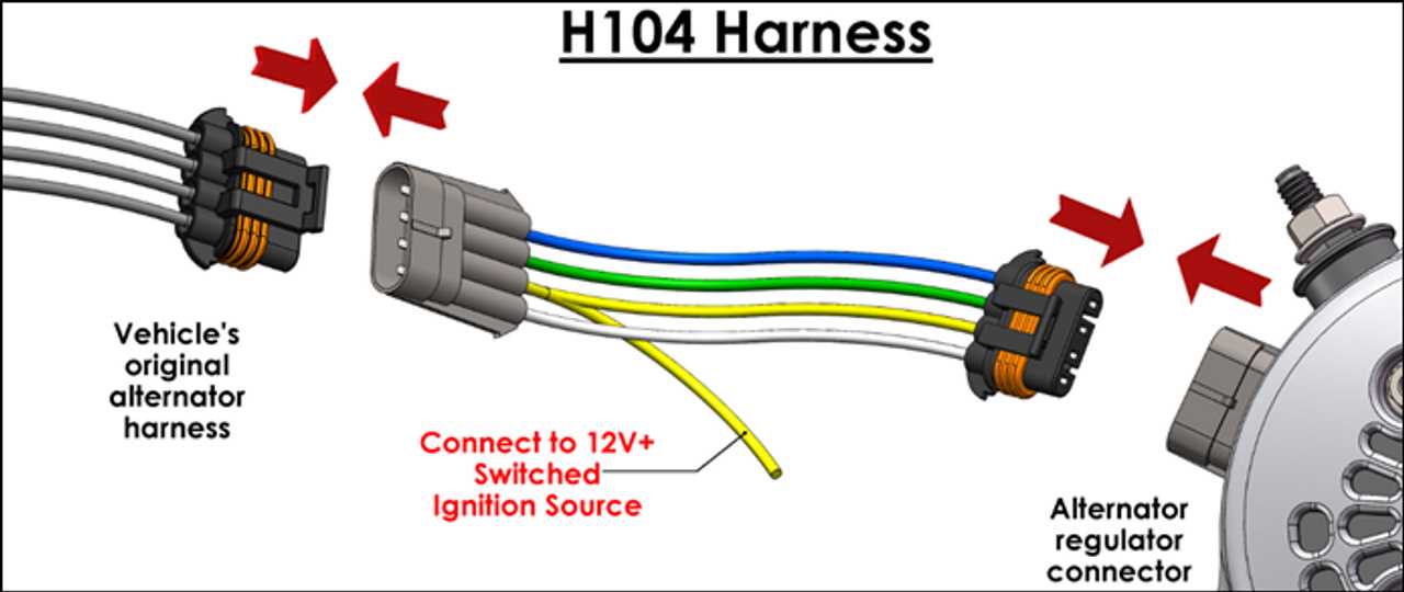 4 wire alternator wiring diagram