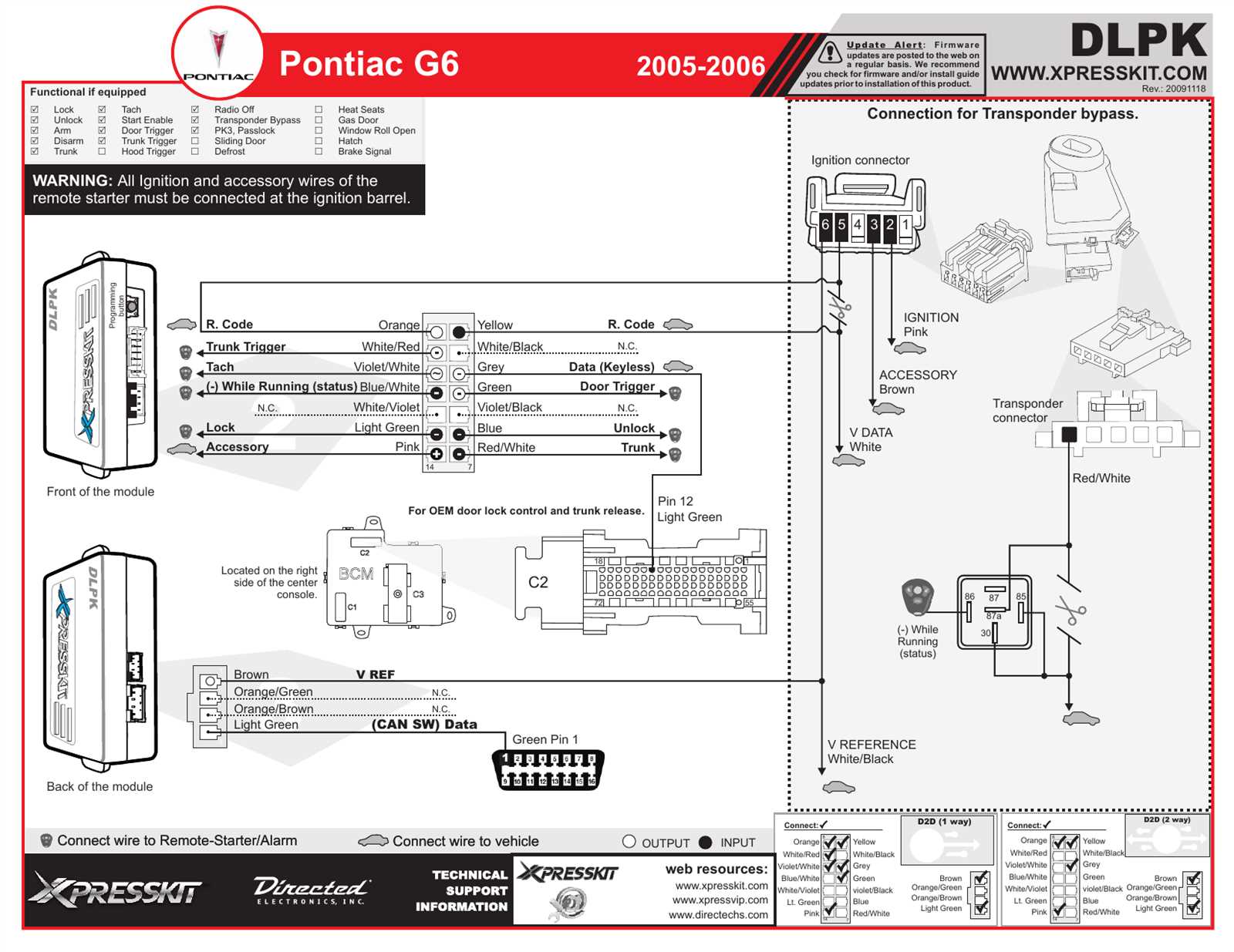 2006 pontiac g6 starter wiring diagram