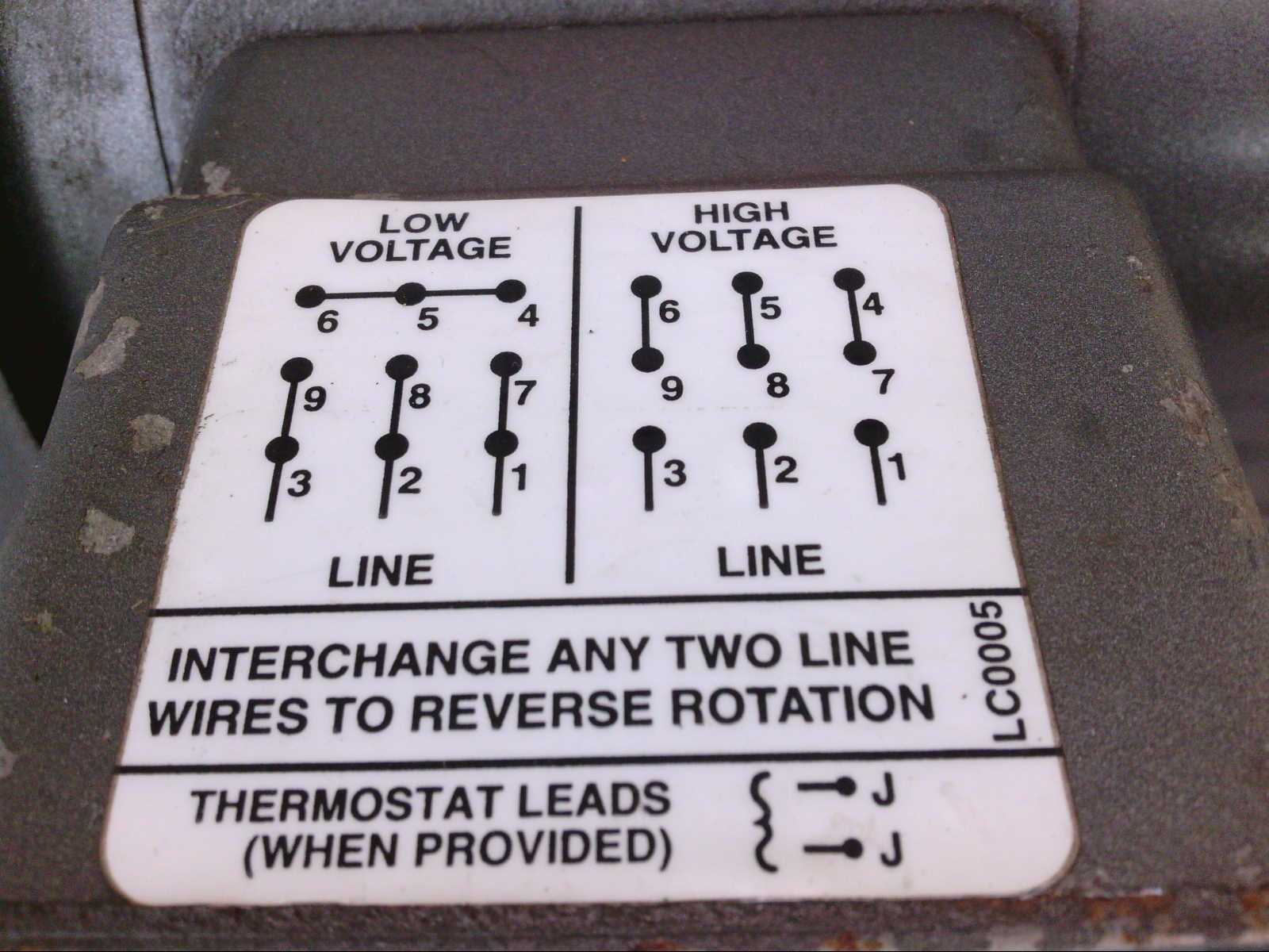 baldor industrial motor 3 phase wiring diagram