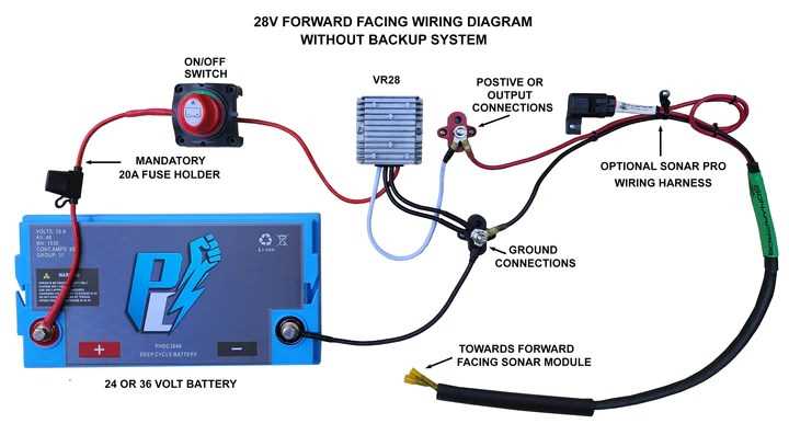 lowrance active target wiring diagram