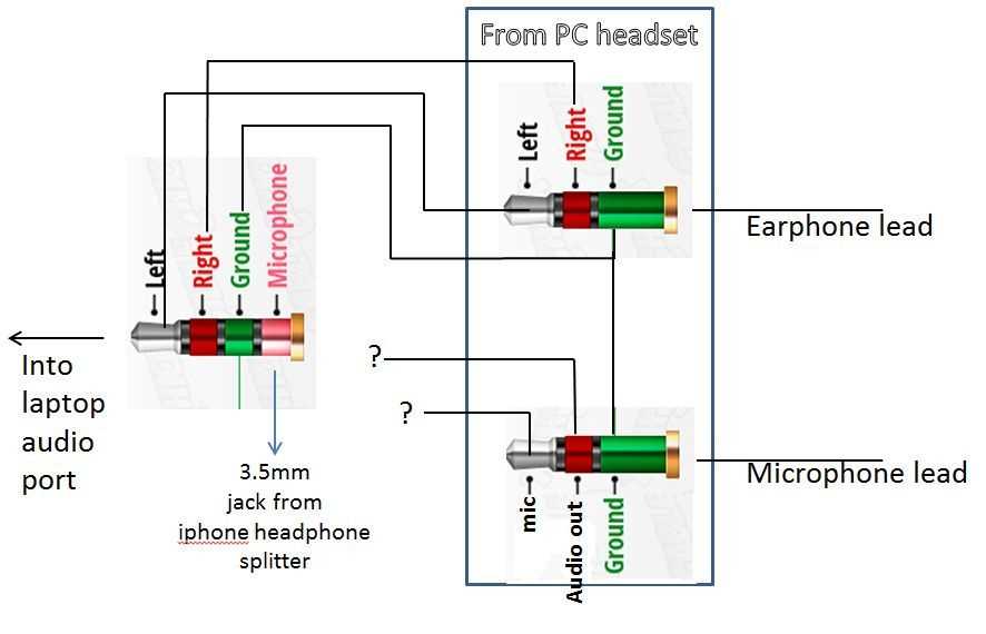 microphone wiring diagram