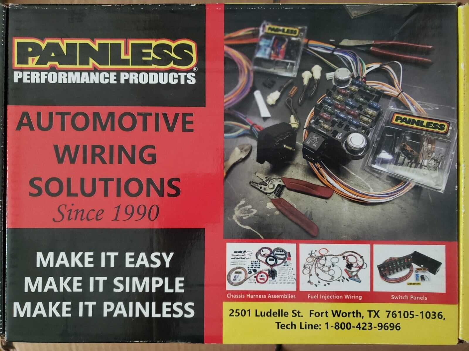 painless performance wiring diagram