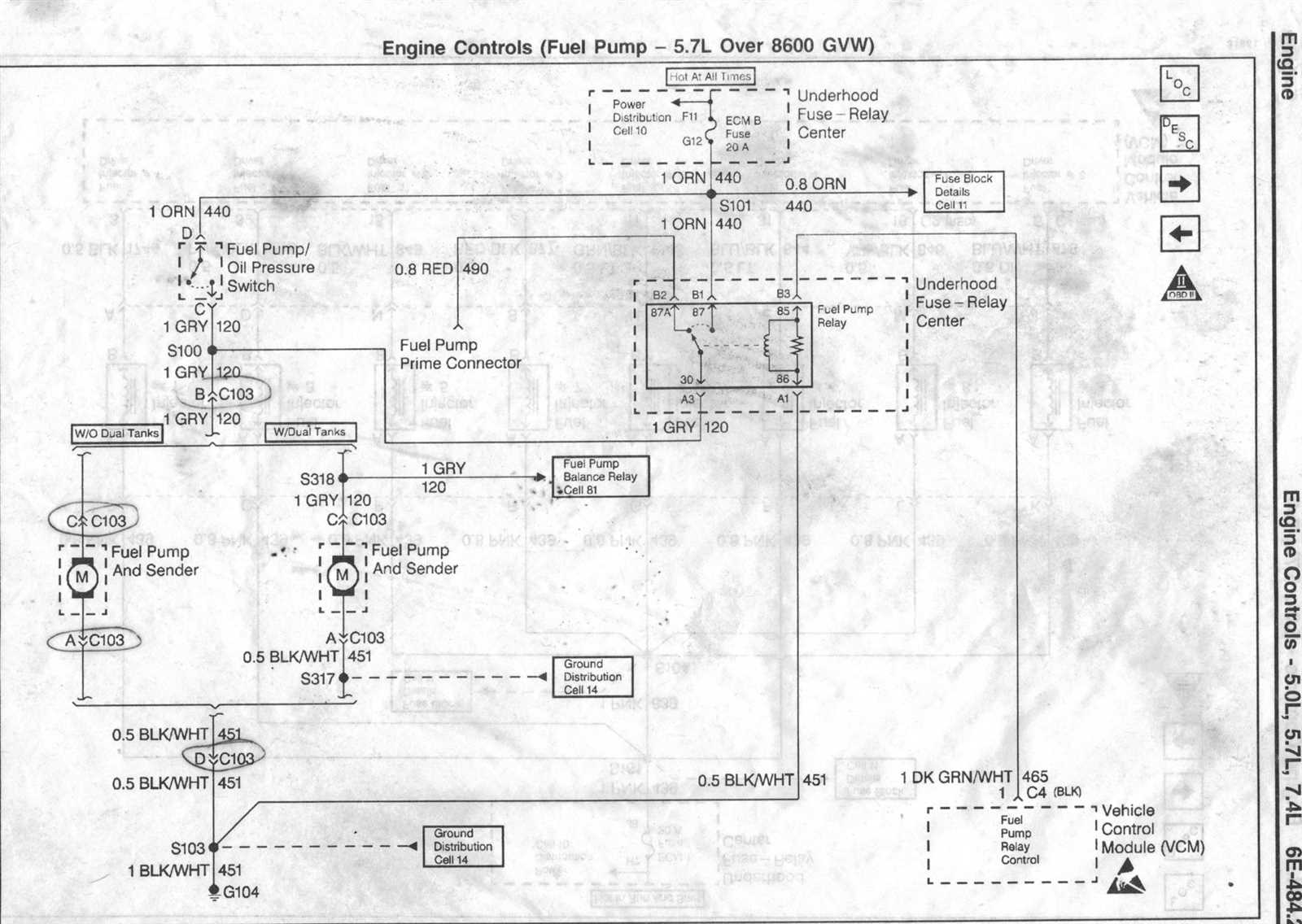 wiring diagram for electric fuel pump